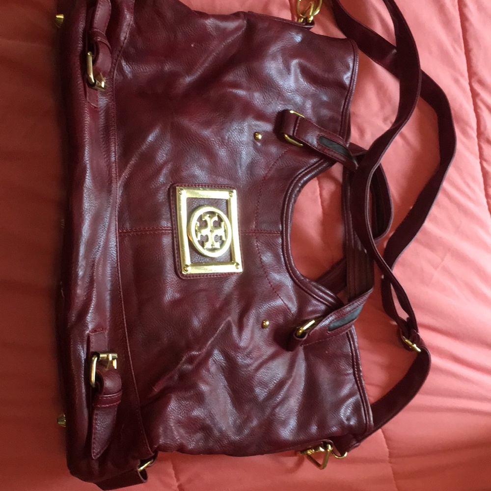 Tory Burch Burgandy Purse